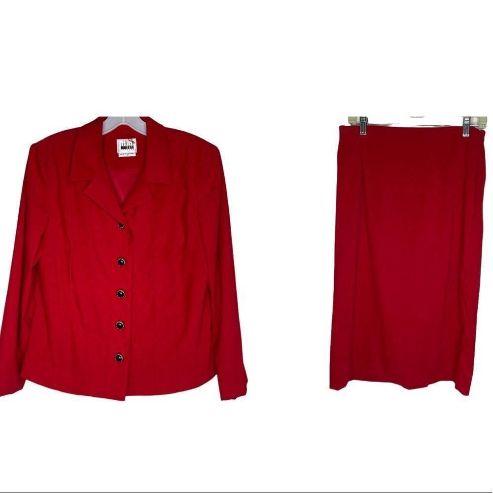 Vintage Leslie‎ Fay Skirt Set